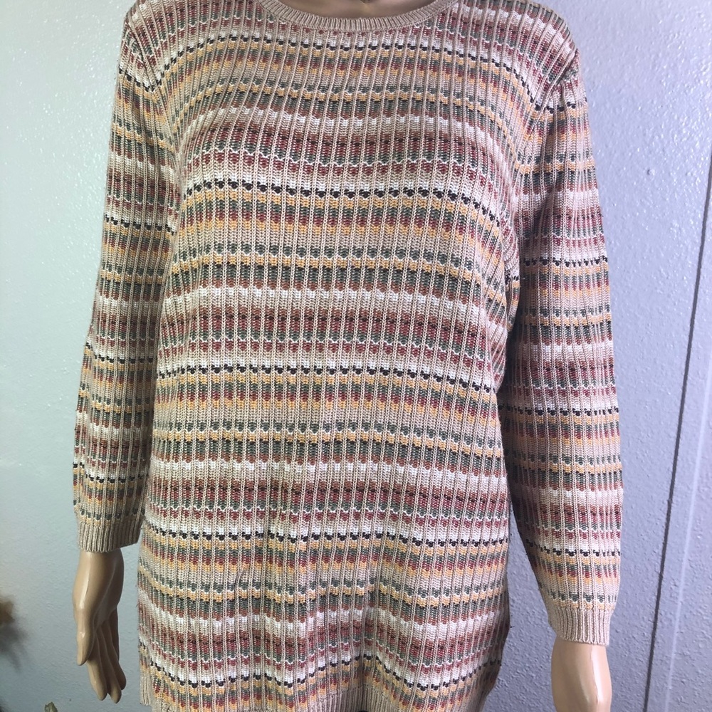 Alfred Dunner pullover multicolor size L